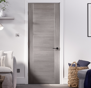 LPD Vancouver Light Grey Laminate Internal Door - Fully Finished