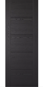 LPD Vancouver Black Laminate Internal Door - Fully Finished