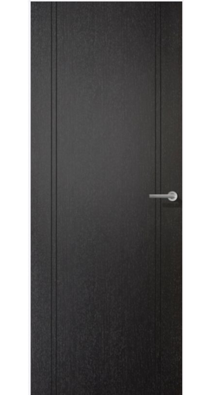LPD Monaco Black Laminate Internal Door - Fully Finished