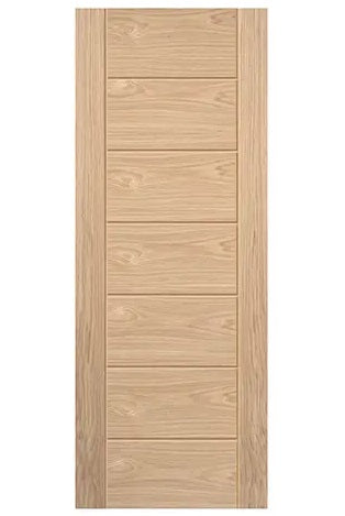JB Kind Palomino Oak FD30 Fire Door - Unfinished