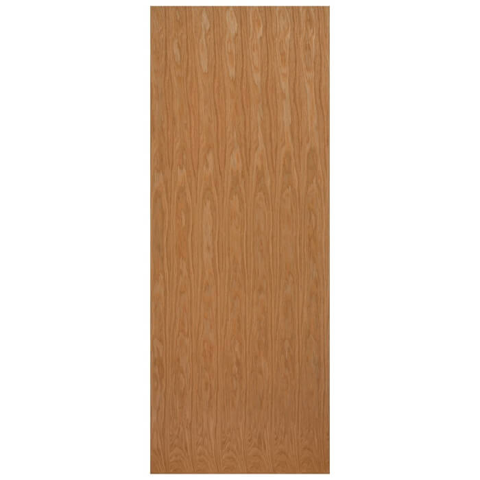 JB Kind Oak Veneered Flush FD30 Fire Door - Fully Finished