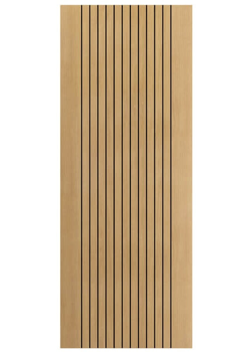 JB Kind Aria Oak Laminate Internal FD30 Fire Door - Pre Finished