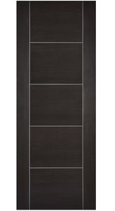 LPD Vancouver Dark Grey Laminate Internal Door - Fully Finished