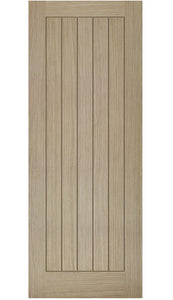 LPD Belize Light Grey Oak Internal Door - Pre Finished
