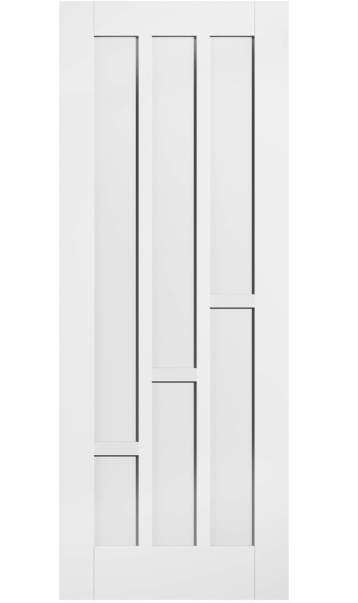 LPD Coventry White Primed 6 Panel FD30 Fire Door
