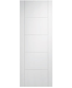 LPD Vancouver White Primed 5 Panel Internal Door