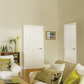 LPD Textured Vertical 5 Panel White Primed FD30 Fire Door