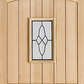 LPD Cottage Stable 1 Light Oak External Door - Unfinished