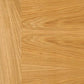 JB Kind Ostria Oak Veneer Internal Door - Pre Finished