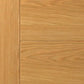 JB Kind Tigris Oak 5 Panel Veneered Door - Pre Finished