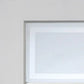 JB Kind Andorra Glazed White Primed Moulded Internal Door