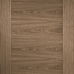 LPD Sofia Walnut Veneer FD30 Fire Door - Pre Finished