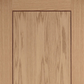 LPD Inlay Oak 1 Panel Internal FD30 Fire Door - Pre Finished