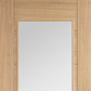 LPD Carini Glazed 1 Light Oak Internal Door - Pre Finished