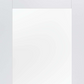 LPD Shaker Style Pattern 10 Clear Glazed White Primed Door