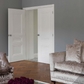 JB Kind Osborne Classic Panelled White Primed Internal Door