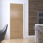 Mendes ISEO Deluxe Quarter Cut Oak FD30 Fire Door - Pre Finished