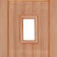 LPD Stable 1L Straight Top Unglazed Hardwood External Door - Unfinished