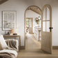 LPD Mexicano Blonde Oak Arched Top 4L Glazed Door - Pre Finished