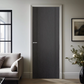 LPD Monaco Black Laminate FD30 Fire Door - Fully Finished