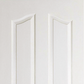 LPD Textured Mayfair White Primed Internal Door