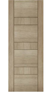 LPD Edmonton Light Grey Oak Internal Door - Pre Finished