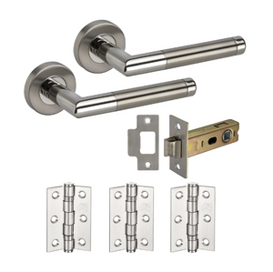 JB Kind Portland Polished Door Handle Latch Pack