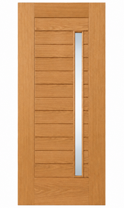Mendes Oak Oslo External Door - Unfinished