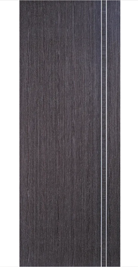 LPD Zanzibar Ash Grey FD30 Fire Door - Pre Finished