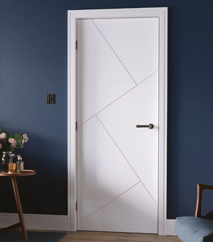 LPD Dover White Primed Internal Door