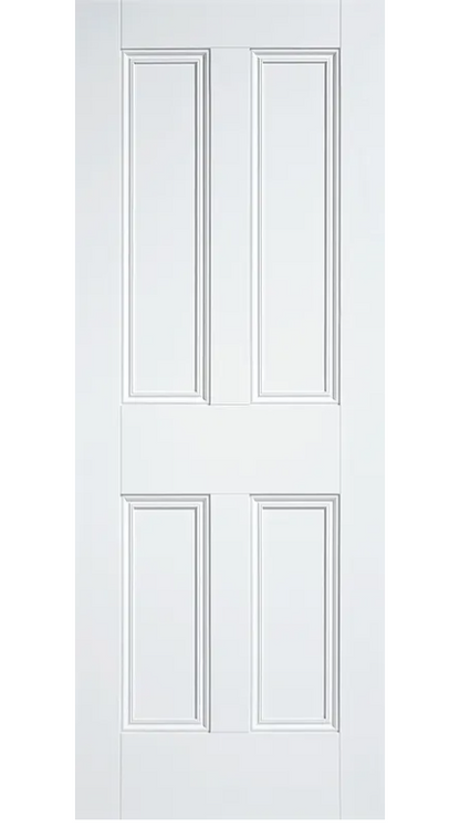 LPD Nostalgia 4 Panel White Primed Internal Door