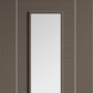 LPD Alcaraz Long Light Chocolate Grey Internal Door - Pre Finished