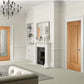 LPD Eindhoven Glazed Oak 1L Internal Door - Pre Finished