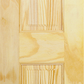 LPD Clear Pine 3 Panel Half Door