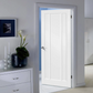 LPD Lincoln White Primed FD30 Fire Door