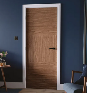 LPD Tres Walnut Veneer Internal Door - Pre Finished