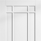 LPD Manhattan White Primed Internal Door