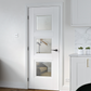 LPD Amsterdam Glazed 3L Traditional White Primed Internal Door