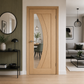 LPD Girona Oak Glazed Internal Door - Pre Finished
