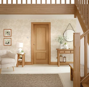 XL Joinery Andria Traditional Oak FD30 Fire Door - Unfinished