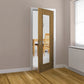 JB Kind Palomino Glazed Oak Veneered Door - Unfinished