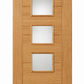Mendes Oak Monza External Door - Unfinished