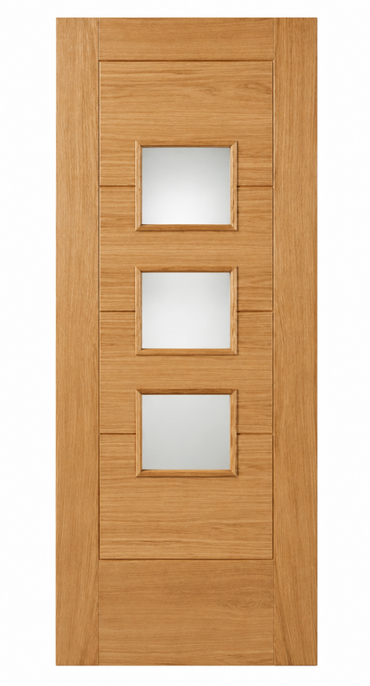 Mendes Oak Monza External Door - Unfinished