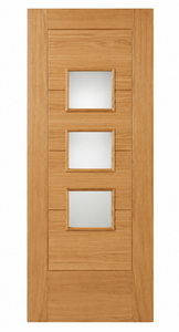 Mendes Oak Monza External Door - Unfinished