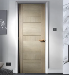 LPD Edmonton Light Grey Oak Internal Door - Pre Finished
