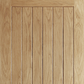 LPD Norfolk Oak External Door - Unfinished