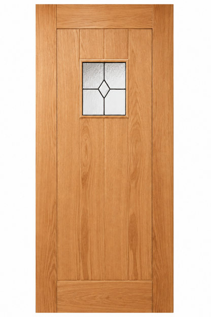 Mendes Oak Thames External Door - Unfinished