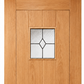 Mendes Oak Thames External Door - Unfinished