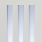 LPD Utah Glazed 3L White Primed Internal Door