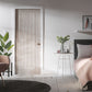 LPD Mexicano Light Grey Laminate FD30 Fire Door - Fully Finished